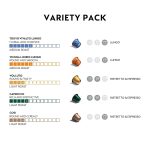 Nespresso Capsules OriginalLine, Mild Roast Blend Variety Pack, Mild Roast Coffee, 50 Count Espresso Coffee Pods, Brews 3.7 ounce and 1.35 ounce (ORIGINALLINE ONLY) - Image 2